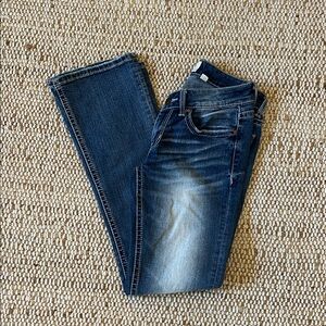 BKE Dark Blue Boot Cut Jeans